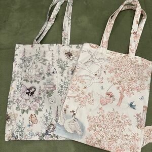 Waterproof Floral Tote Bags Bundle